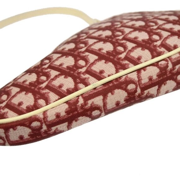 Christian Dior Red Trotter Saddle Handbag - Picture 3 of 10